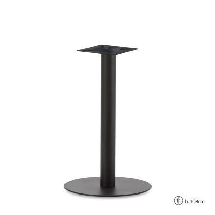 Table Base 45x45x108 Metal -- Black