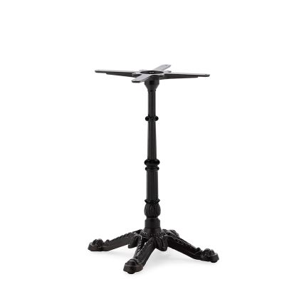 Table Leg 52x52x71 Metal -- Matte Black