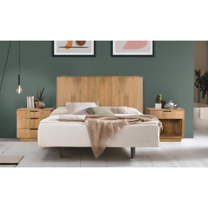 Cabezal moderno color natural