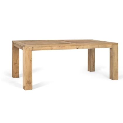 Mesa comedor vintage natural
