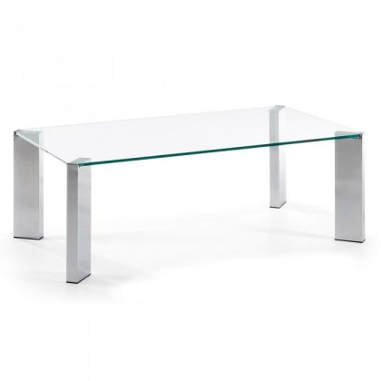 Mesa de centro Eden trasparente de 110 cm