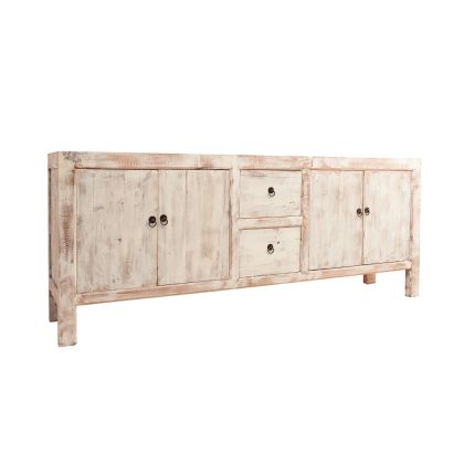 Aparador vintage Blanco decapado  220cm