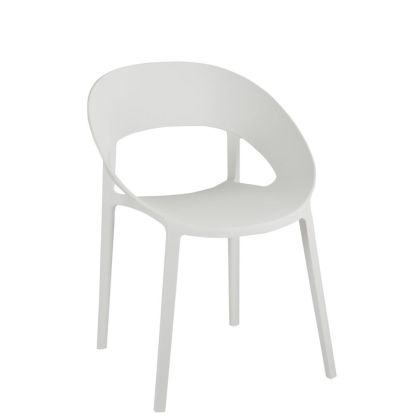 silla lola vintage, blanca, varios colores 77 cm