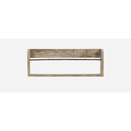 Estante Madera Mango Hierro, 60 Cm
