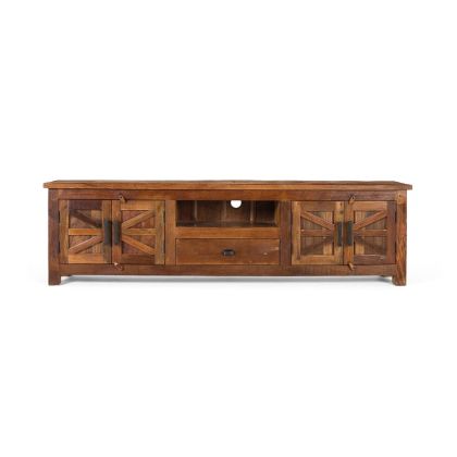 Mueble TV vintage Nogal