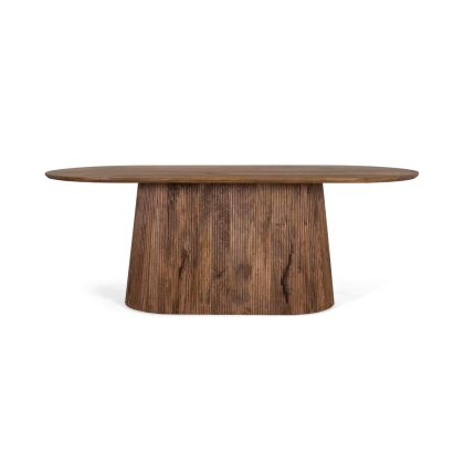Mesa comedor vintage ovalada
