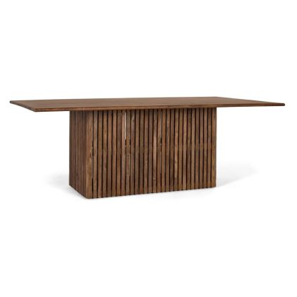Mesa comedor moderna madera rectangular