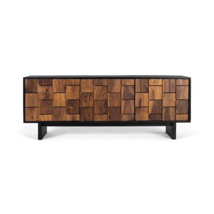 Mueble TV negro natural