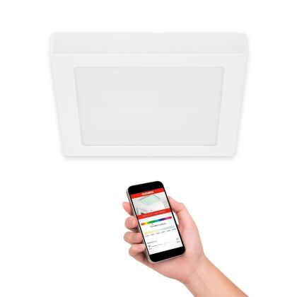 Foco Led De Superficie Metal Blanco, 22,5 Cm