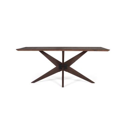 Mesa comedor industrial negra 