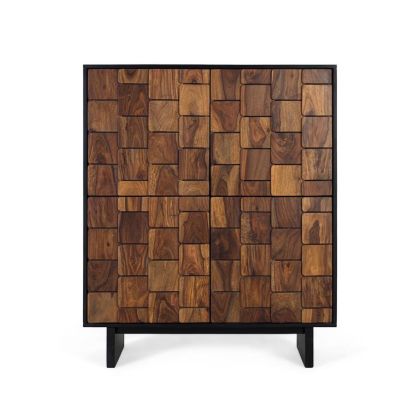 Mueble bar mind Madera wengé 4 puertas