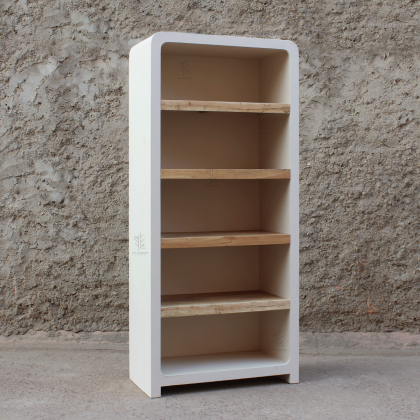 Librería Ibiza Madera Reciclada MDF