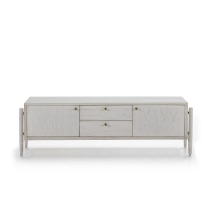 TV Unit 160x40x50 White Wood