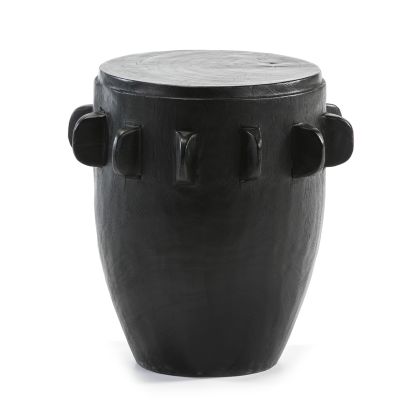Stool 45x45x46 Black Wood