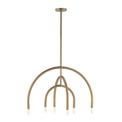 Ceiling Lamp 75x75x45.5/190 Metal -- Antique Brass