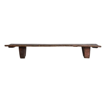 Mesa Centro Madera Teka Envejecido180x60x34 Marrón