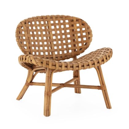 Sillón de Ratán en Natural.