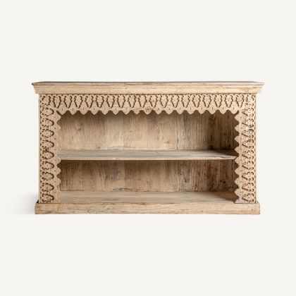 Mueble TV Madera natural 1 Estante,161 Cm