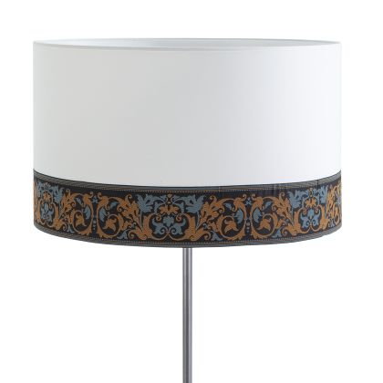 Lampshade 50x50x30 White/Multicolor Cotton