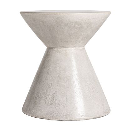 Mesa Auxiliar Cemento Gris Copa Home.48 Cm