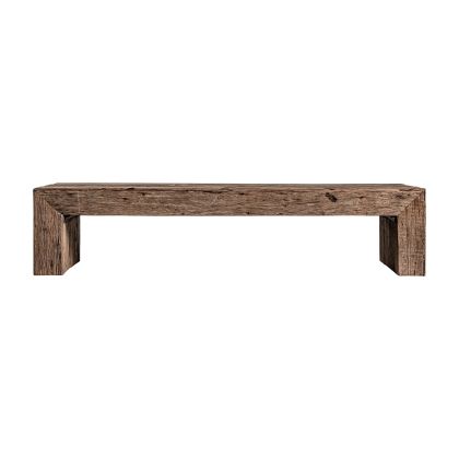 Mesa de Centro Samsun Estilo Vintage Madera Pino Reciclado, 180 Cm