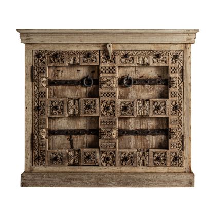 Aparador Phalodi Estilo Vintage Diseño Étnico, 116 Cm