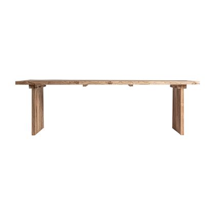 Mesa Comedor Teka Reciclada Natural, 260 Cm