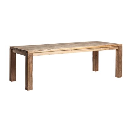 Recycled Teak Wood Rectangular Dining Table, 240 Cm