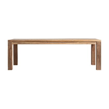 Mesa Comedor Madera Teka Reciclada  Rectangular, 240 Cm