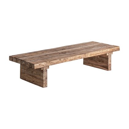 Mesa Centro Madera Reciclada Natural Envejecido, 150 Cm