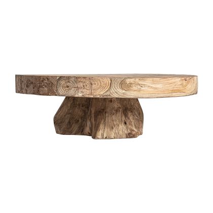 MESA DE CENTRO NYSTED Redonda Madera Natural