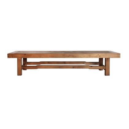 MESA DE CENTRO UDINE Olmo Reciclado Natural, 180 Cm