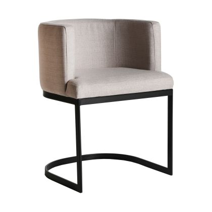Silla Tejido Gris Hierro, 55 Cm