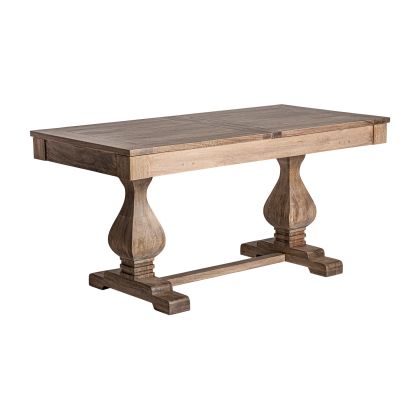 Mesa Comedor Extensible Brandet Madera Mango, 180 Cm