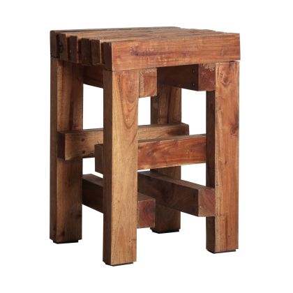 Reposapiés Madera Natural vintage
