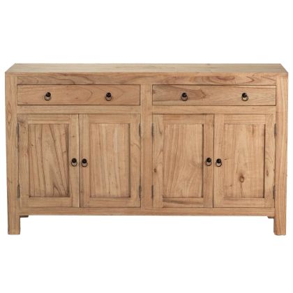 Aparador Madera Mindi Natural, 140 Cm