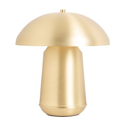 Lámpara De Sobremesa  Hierro Color Oro Concept, 41 Cm