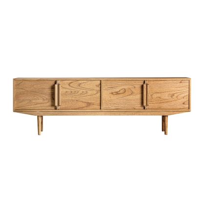 Mueble TV Nyry 4 Puertas Madera Mindi, 190 Cm