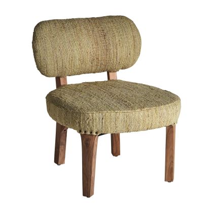 SILLA HUNTLY Madera Camel yute