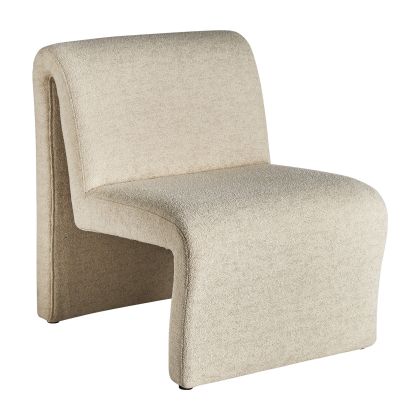 Sillón Hierro Tejido Blanco Roto 79X55X76 Salón