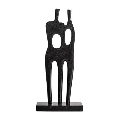 FIGURA DECORATIVA DAVET Hierro Negro