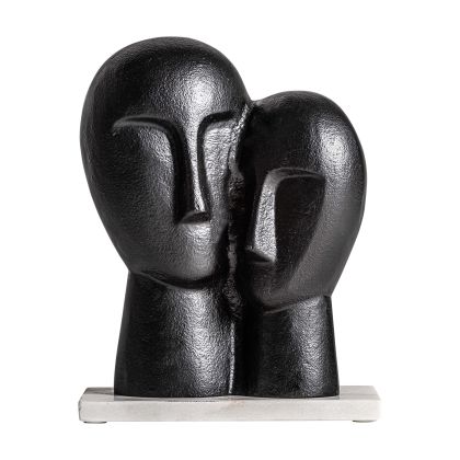 FIGURA DECORATIVA DAVET Metal Mármol