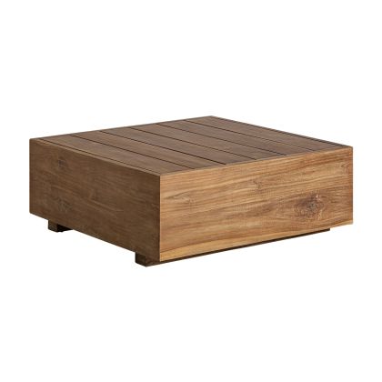 MESA DE CENTRO Madera Cuadrado, 80 Cm