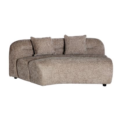 Sofá Modular Chenies Tejido Poliéster Madera