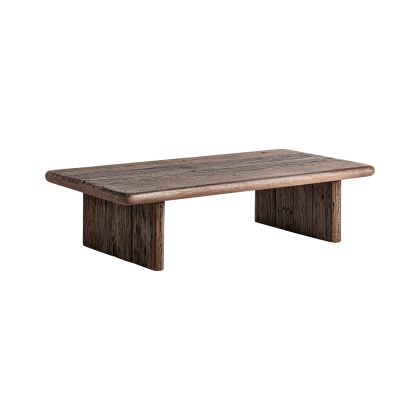 Mesa Centro Madera Tropical Marrón Rectangular, 160 Cm