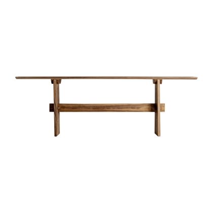 Consola Madera Recuperada 214X40X72 Natural Marrón