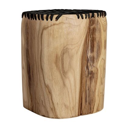 Mesa Auxiliar Obernai Cuerda Negro