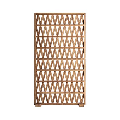 Viriat Folding Screen Wood Brown Tones, 182 Cm Viriat Folding Screen Wood Brown Tones, 182 Cm