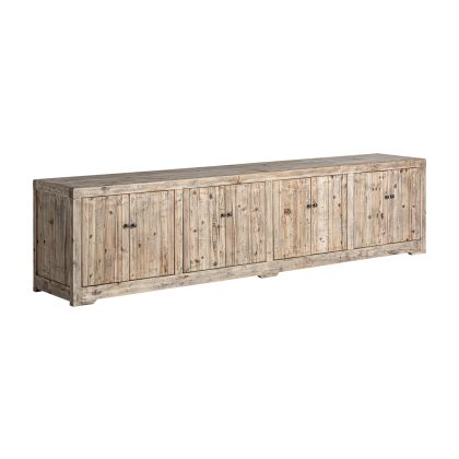 Mueble TV Marrón Claro 8 Puertas