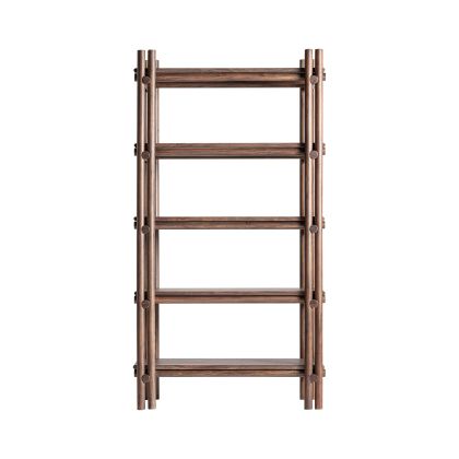 Librería hambye Moderna Madera acacia marrón